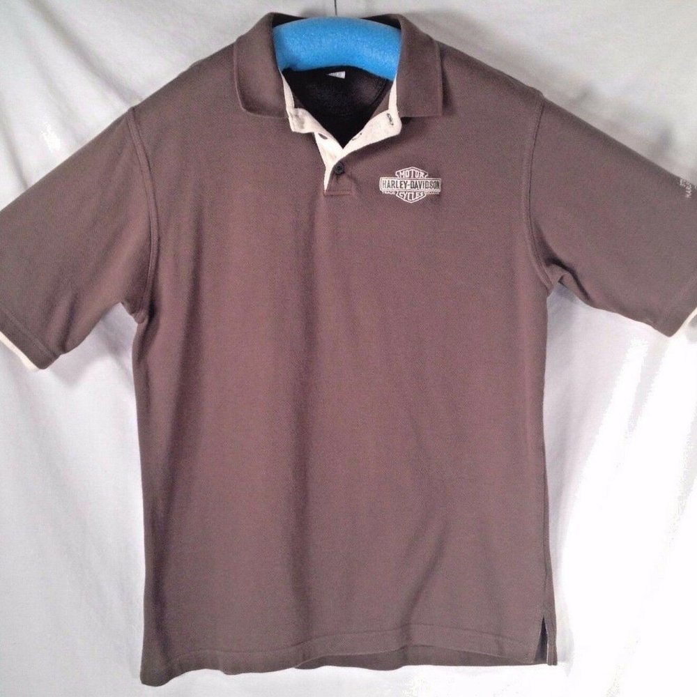 Polo Shirt Harley Davidson Motorcycles Size Large